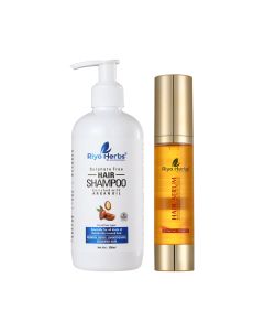 Riyo Herbs Shampoo & Hair Serum Combo