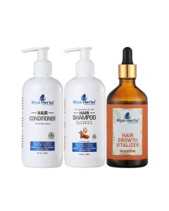 Riyo Herbs Hair Growth Vitalizer & Shampoo & Conditioner Combo