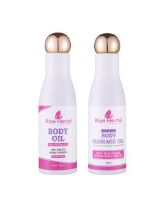 Body Oil (Anti stretch marks formula) + Vedic Body Massage Oil Combo