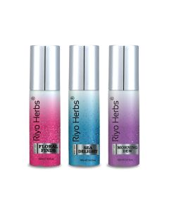 Pack of body mist (Floral Finds, Morning Dew, Sea Delight)