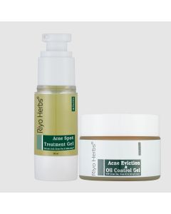Riyo Herbs Acne Spot Treatment Gel & Acne Eviction & Oil Control Gel
