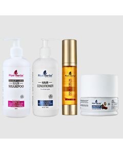 Dandruff Control Shampoo, Hair Conditioner, Hair Serum Argan & Hair Mask Argan 