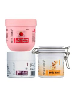Body Brightening and Tan Care Combo (Strawberry)